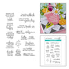 Shiny New Day Sentiments Clear Stamp Set