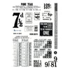 Keepsake Numbers Clear Stamp Set | Esther Glas {coming soon!}