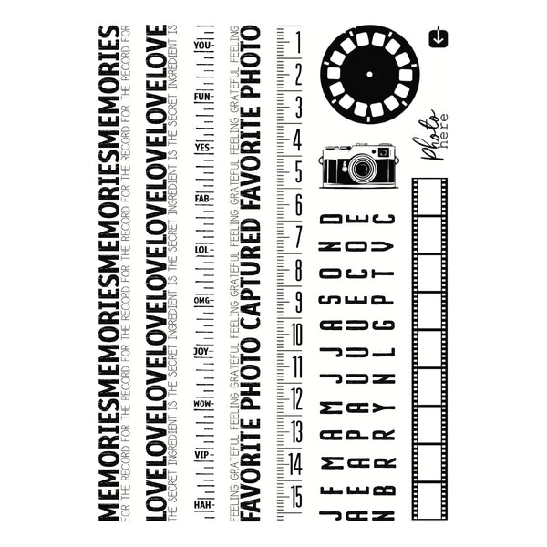 Keepsake Strips Clear Stamp Set | Esther Glas {coming soon!}