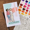 Illustrated Lady Clear Stamp Set | Josh Griffiths Studio
