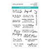 Joy-ish Sentiments Clear Stamp Set