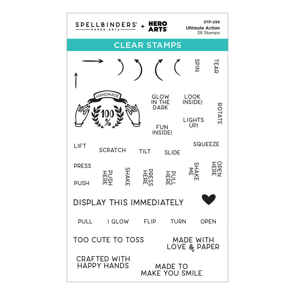 Ultimate Action Clear Stamp Set — additional view 4