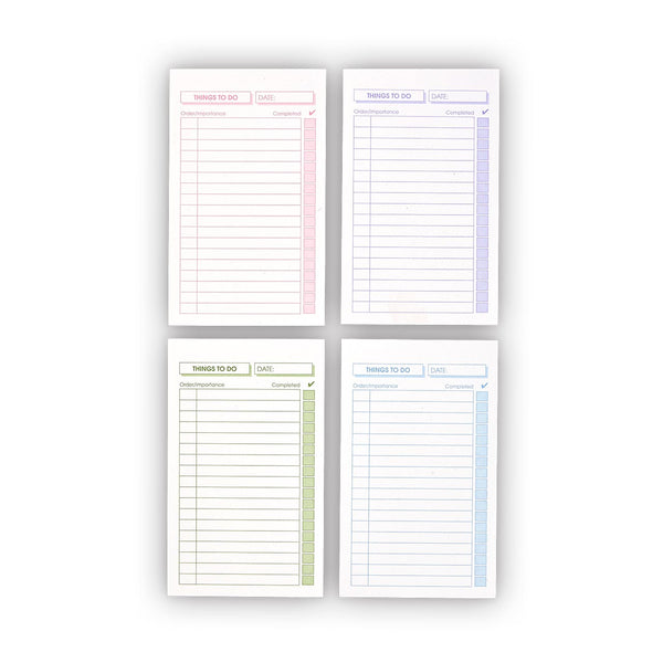 Soft Color 3 X 5 To-Do Cards (set of 100)