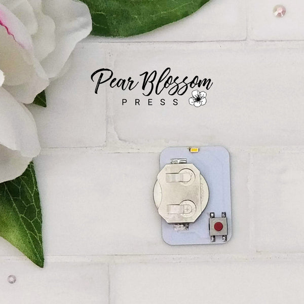 One Light 2pk LED Interactive Element for Cardmaking