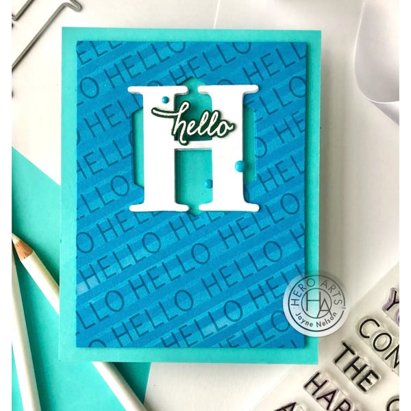 {back soon!} Alphabet Letter Die Sets