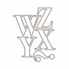 {back soon!} Alphabet Letter Die Sets