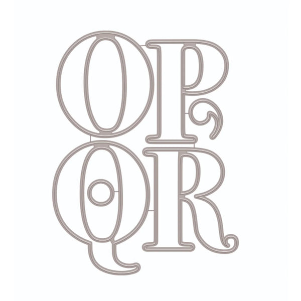 {back soon!} Alphabet Letter Die Sets