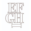 {back soon!} Alphabet Letter Die Sets