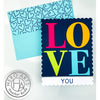 {back soon!} Alphabet Letter Die Sets