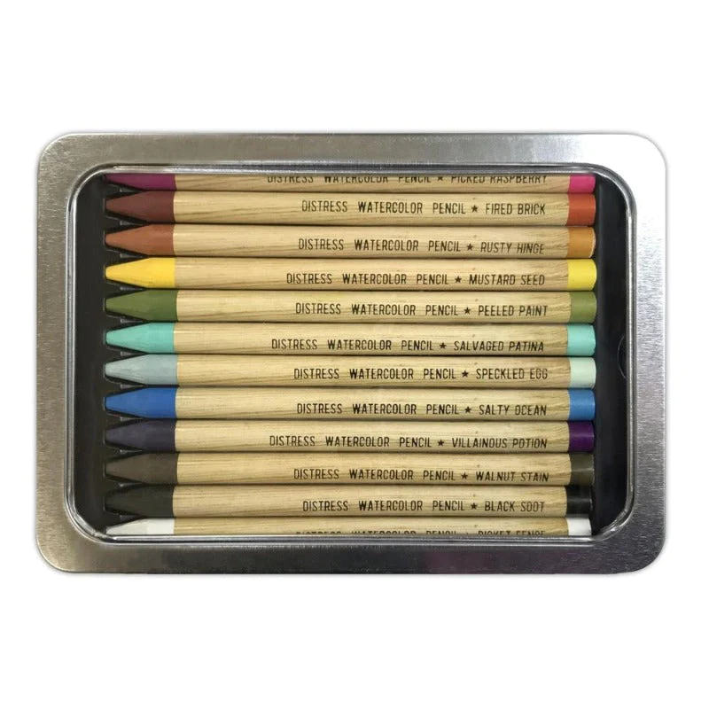 Distress Watercolor Pencil Bundle 1-3