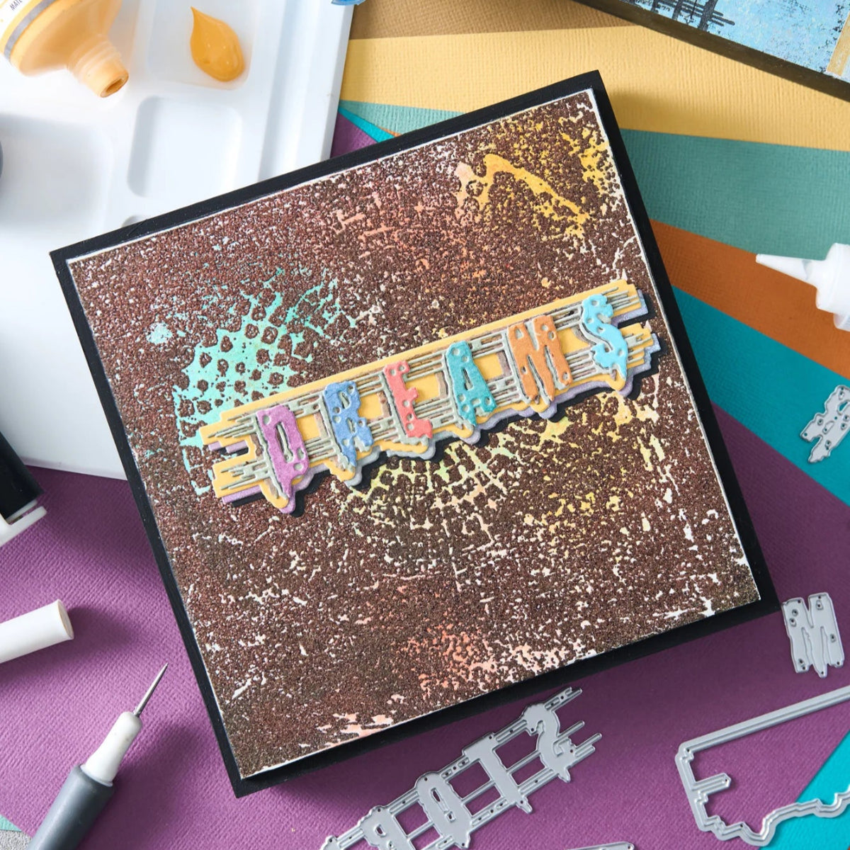 Word Wafers No. 2 Thinlits Die Set | Seth Apter