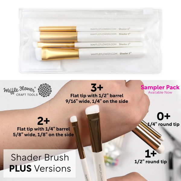 Shader Brush Plus Sampler | 4/pk