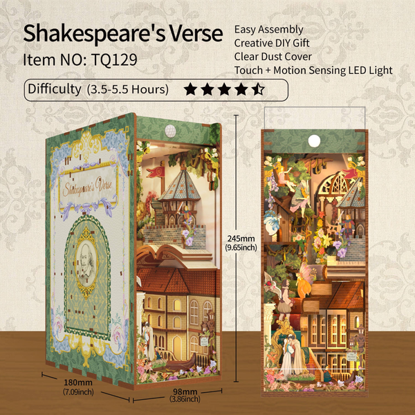 {coming soon!} Shakespeare's Verse Diorama Book Nook Kit