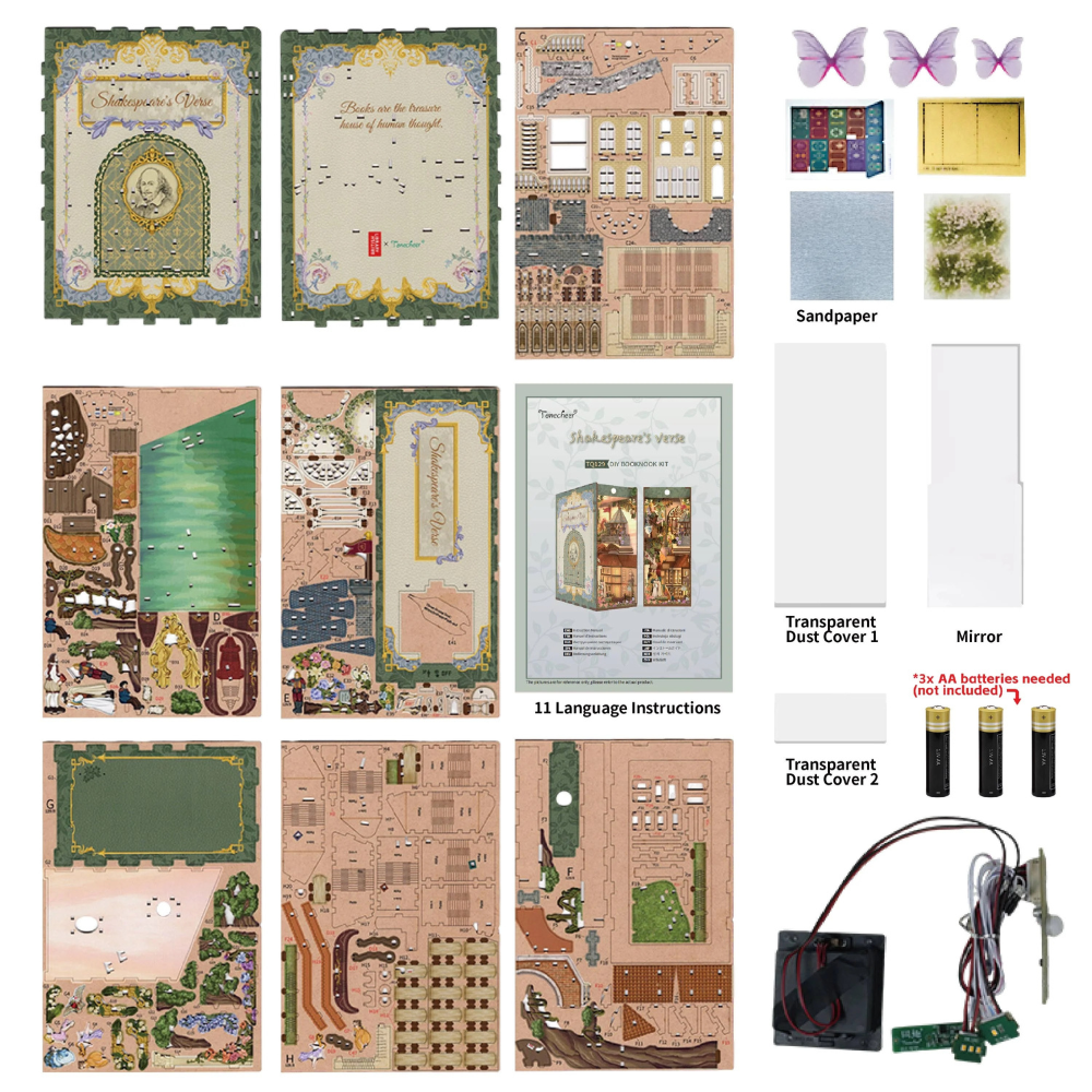{coming soon!} Shakespeare's Verse Diorama Book Nook Kit