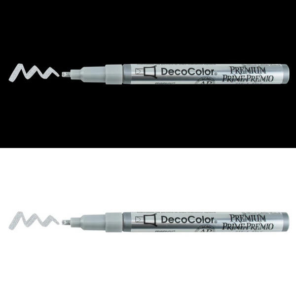 DecoColor Premium Opaque Metallic Leafing Markers