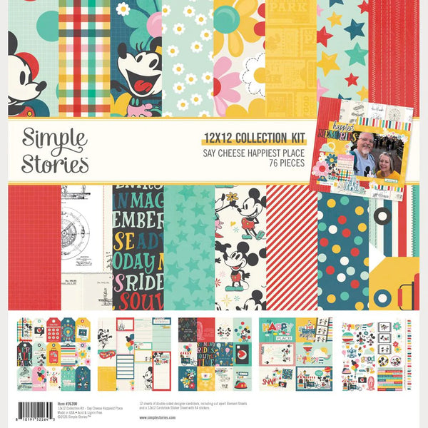 Say Cheese Happiest Place 12 x 12 Collection Kit