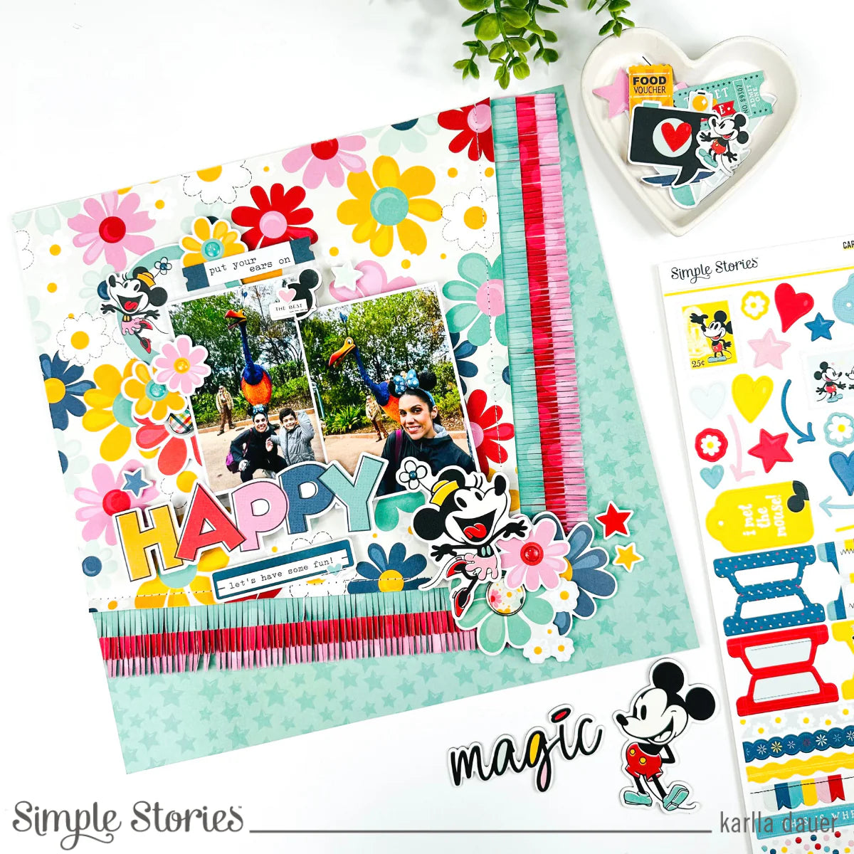 Say Cheese Happiest Place 12 x 12 Collection Kit