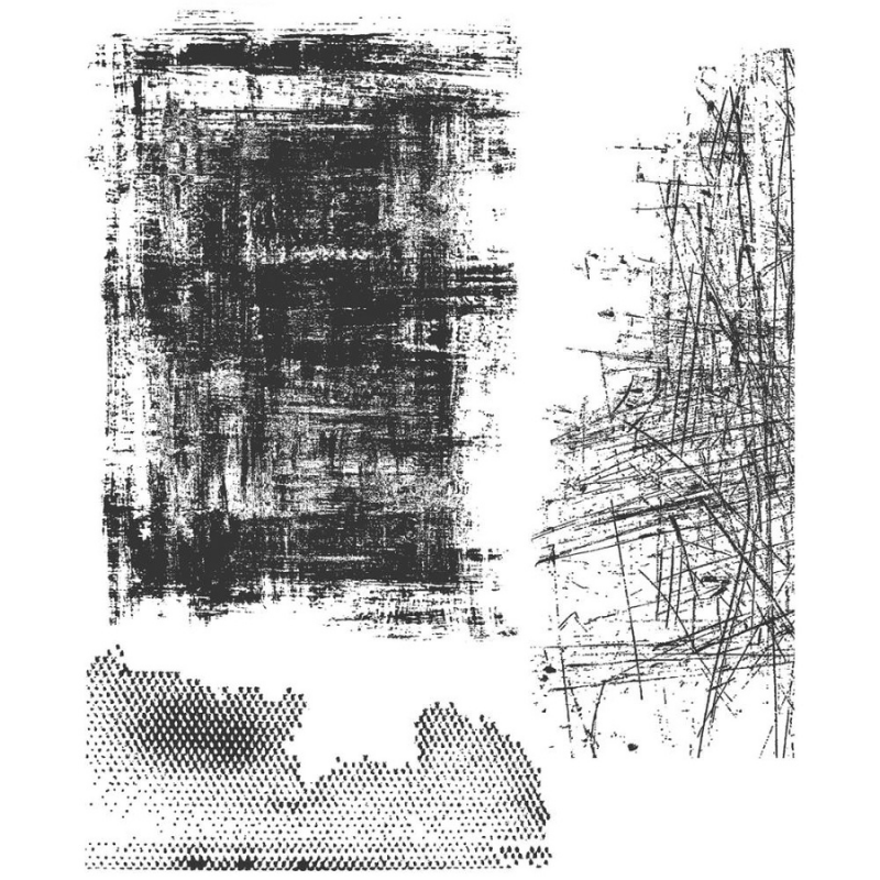 Slight Alterations 7x8.5 Cling Stamp Set | Tim Holtz