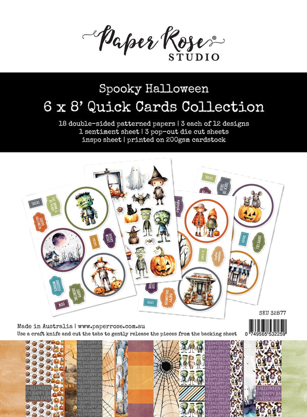 Spooky Halloween 6x8 Quick Cards Collection