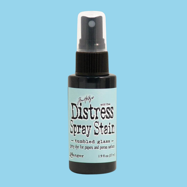 Tumbled Glass Distress Spray Stain