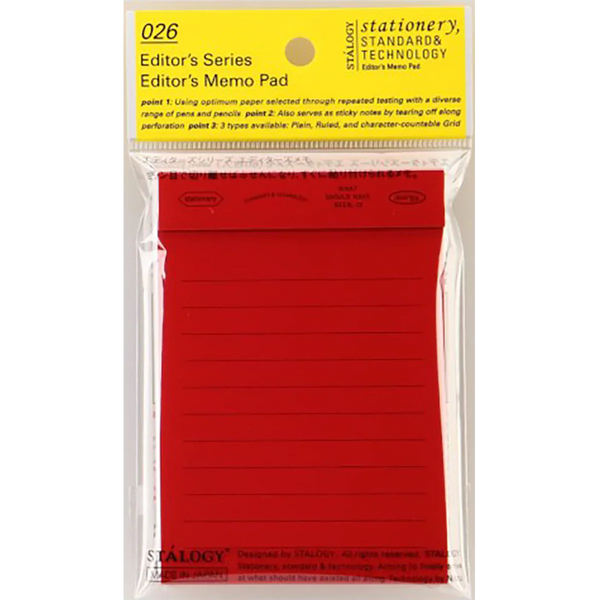 Editors Pocket Memo Pads