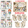 Through The Lens A5 Stamp Bundle | Janet Klein