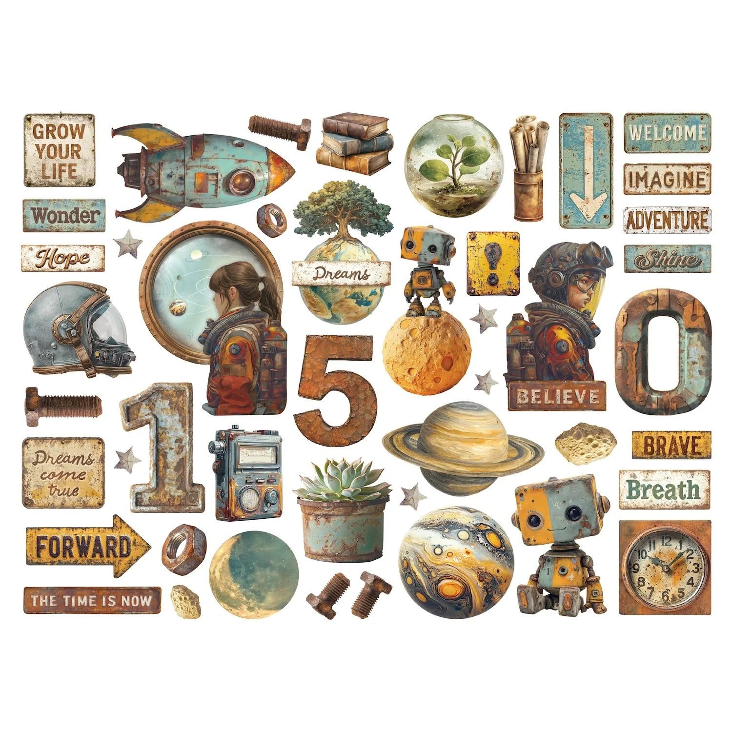 A New Beginning Die Cuts