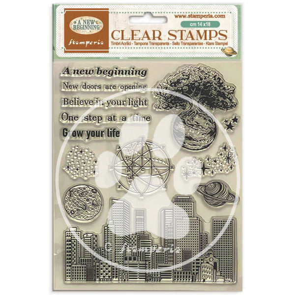 A New Beginning Clear Stamp Set