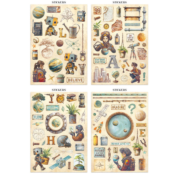 {coming soon!} A New Beginning Junk Journal Ephemera Book