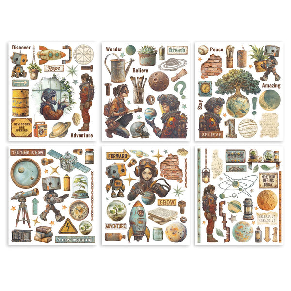 A New Beginning Rub-on Selection