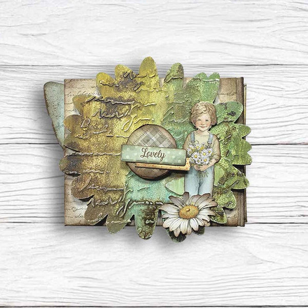 {coming soon!} Daisy Art Junk Journal Ephemera Book