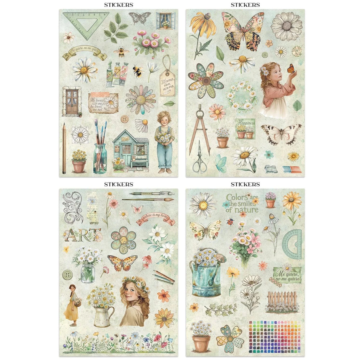 {coming soon!} Daisy Art Junk Journal Ephemera Book