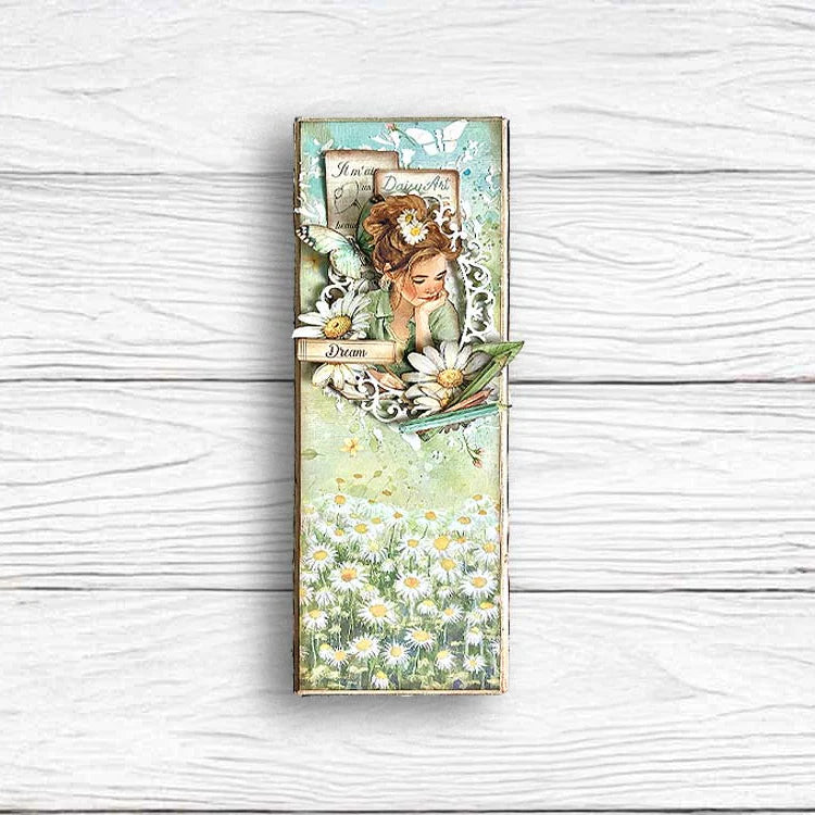 Butterfly and Daisy Stencil | Daisy Art