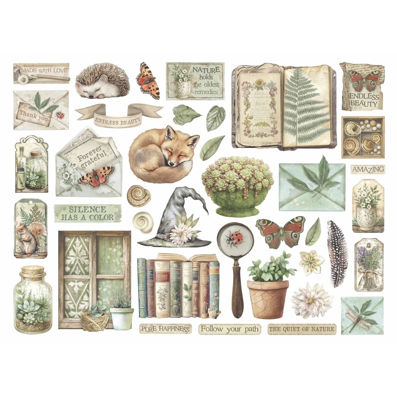 Herbarium Silvae Die Cuts