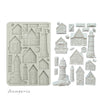 Houses & Lighthouses A5 Silicone Mould | Silent Sea