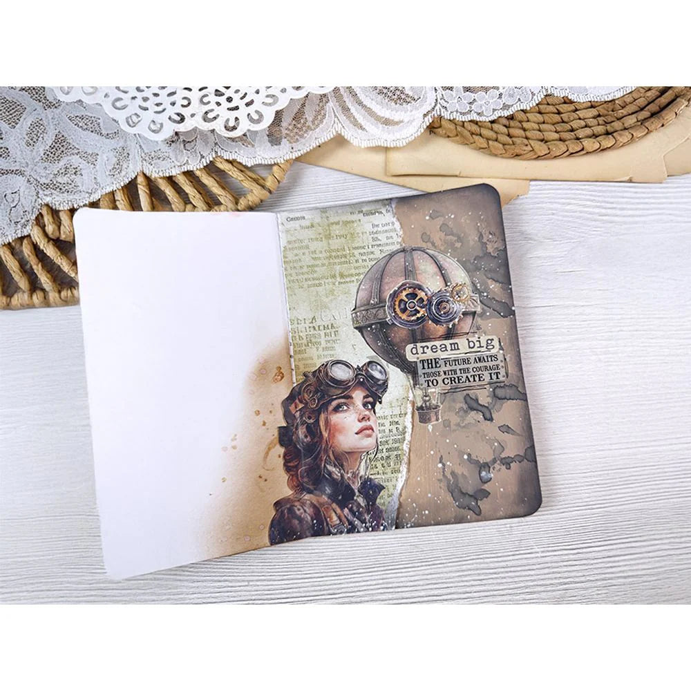 Art of Traveling Junk Journal Ephemera Book