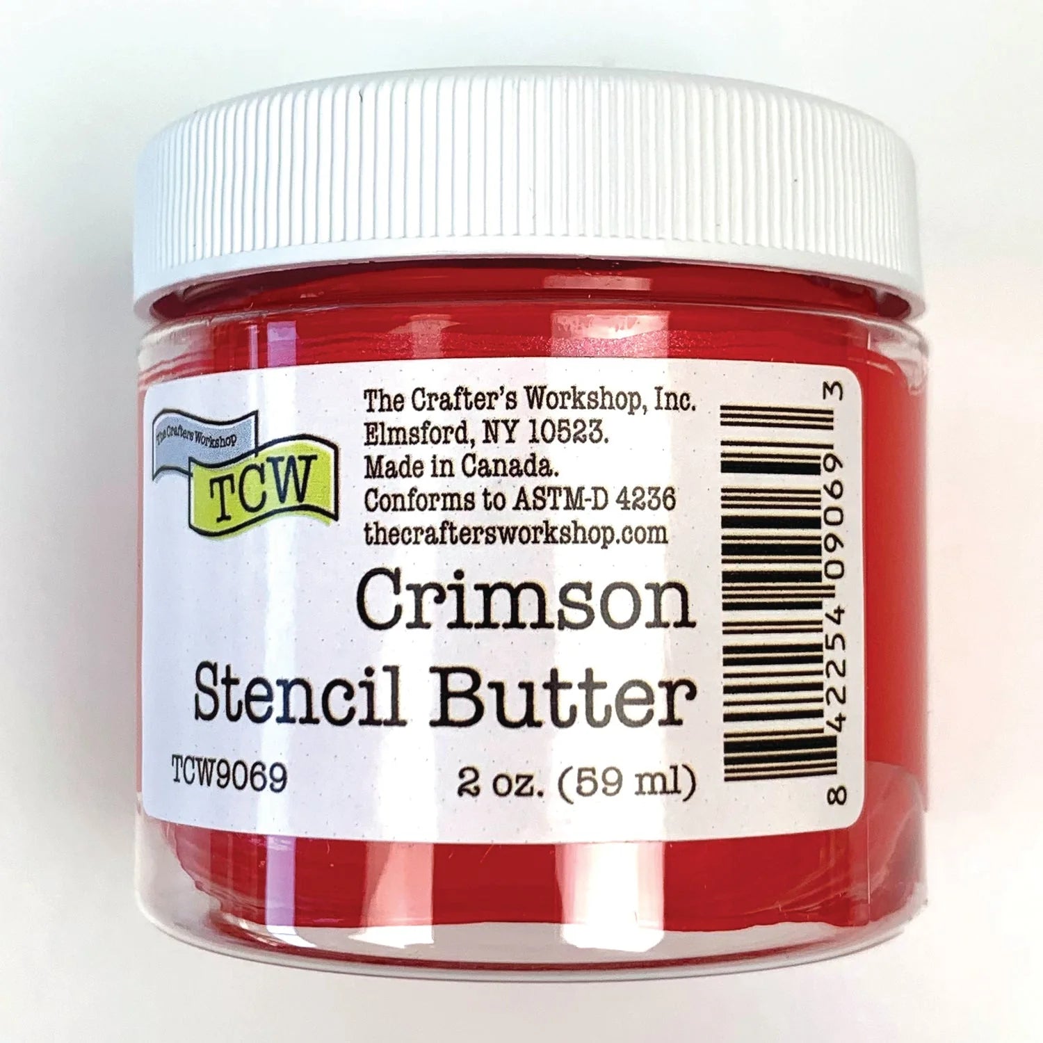 Crimson 1 oz Stencil Butter