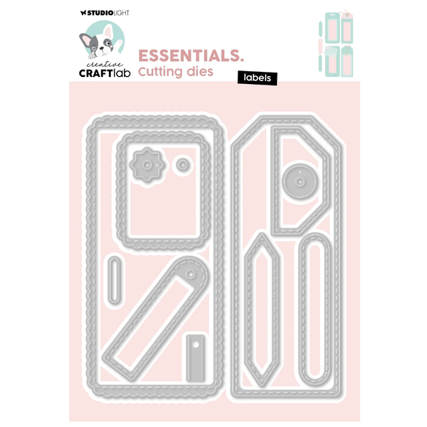 Labels and Tags Cutting Die Set | Creative CraftLab