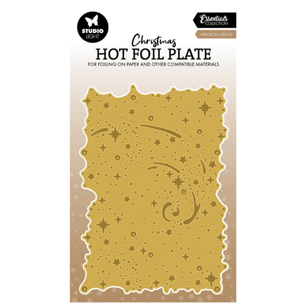 Magical Night Hot Foil Plate