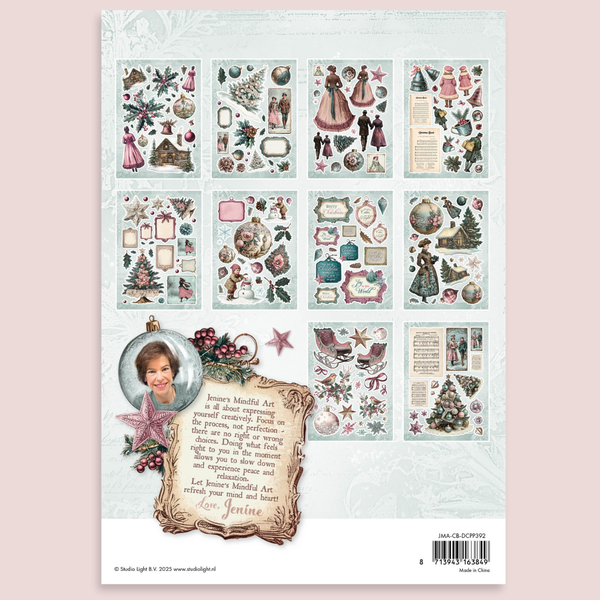 {coming soon!} Christmas Blush Paper Pad w/ Die Cut Elements