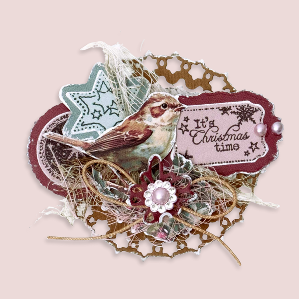 {coming soon!} Christmas Blush Paper Pad w/ Die Cut Elements