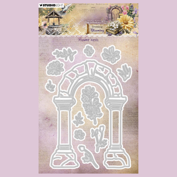 Flower Arch Growing & Blooming Die Set | Jenine's Mindful Art