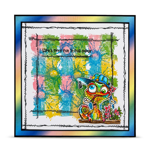 Sewn Sparks Clear Stamp Set No. 1337