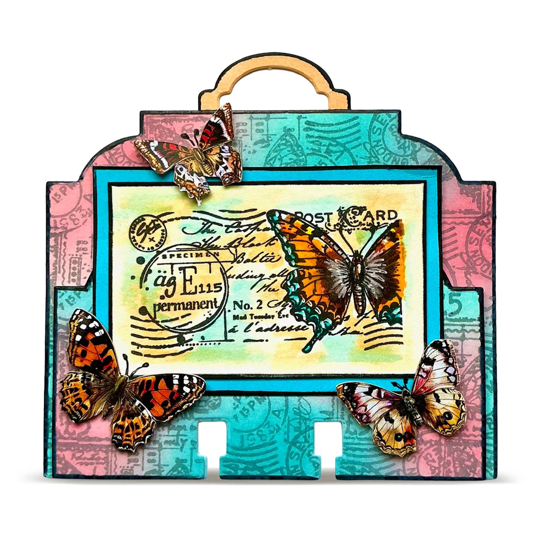 Fragments in Transit A6 Clear Stamp Set No. 1446