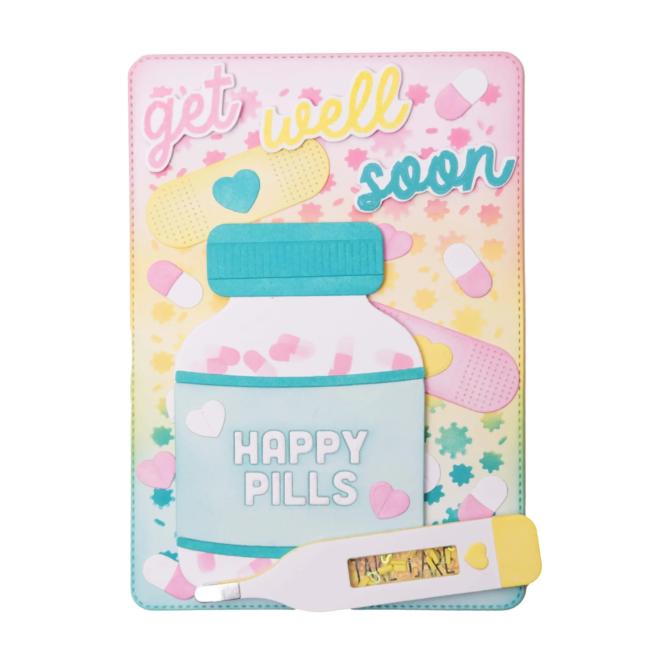 Pill Bottle Cutting Die Set