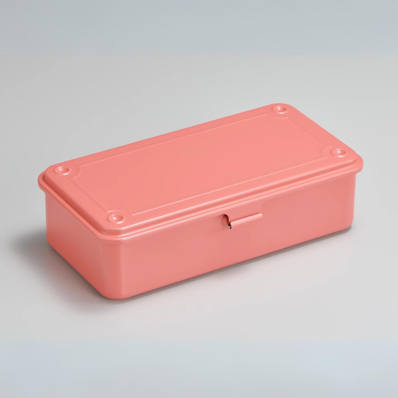 T-190 Steel Stackable Storage Box | Living Coral