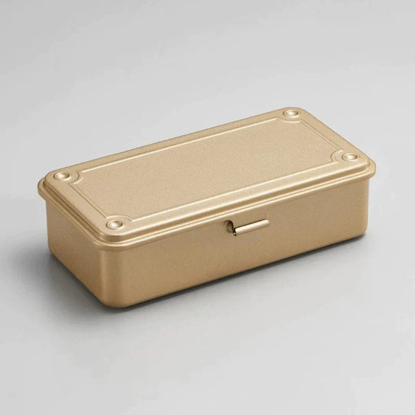 T-190 Steel Stackable Storage Box | Gold