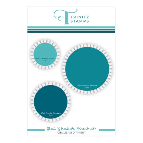 Circle Assortment Flat Acetate Shaker Pouches