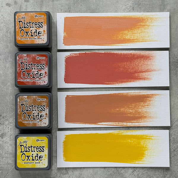 Mini Oxide Ink Pads Set 2 {orange/yellow} | Tim Holtz