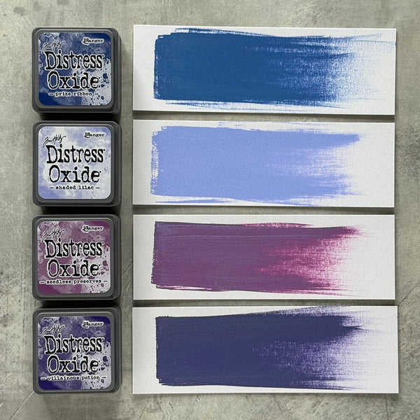 Mini Oxide Ink Pads Set 5 {purples} | Tim Holtz